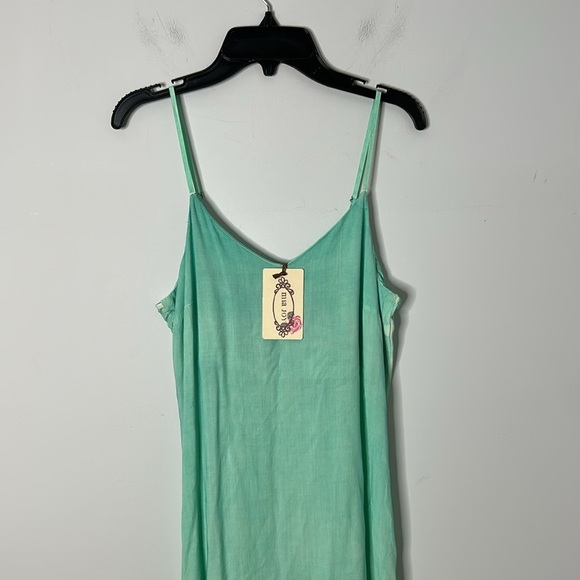 Joyfolie Mia Joy Celeste Dip Dye Maxi Dress NWT - Picture 3 of 10